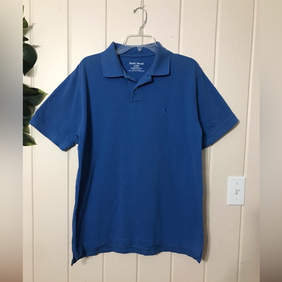 Duck Head Other - Duck Head Blue Polo Shirt
Size Large
Smoke Free Home
Bundle & Save on Shipping